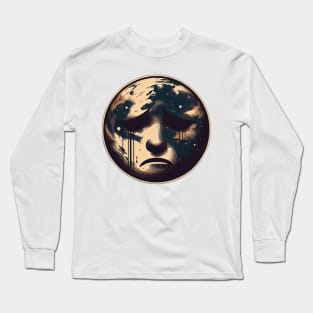 sad earth Long Sleeve T-Shirt